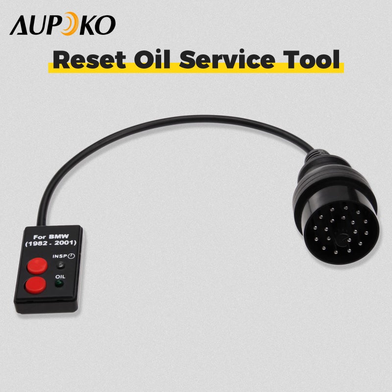 Aupoko Reset Oil Service Tool, 20 Pins Socket OBD Oil Service Reset Tool Replacement for BMW 1982-2001 E30 E34 E36 E39 - Image 2